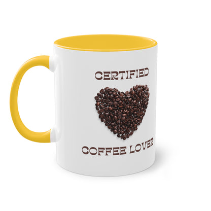 Two-Tone Coffee Lovers Mug