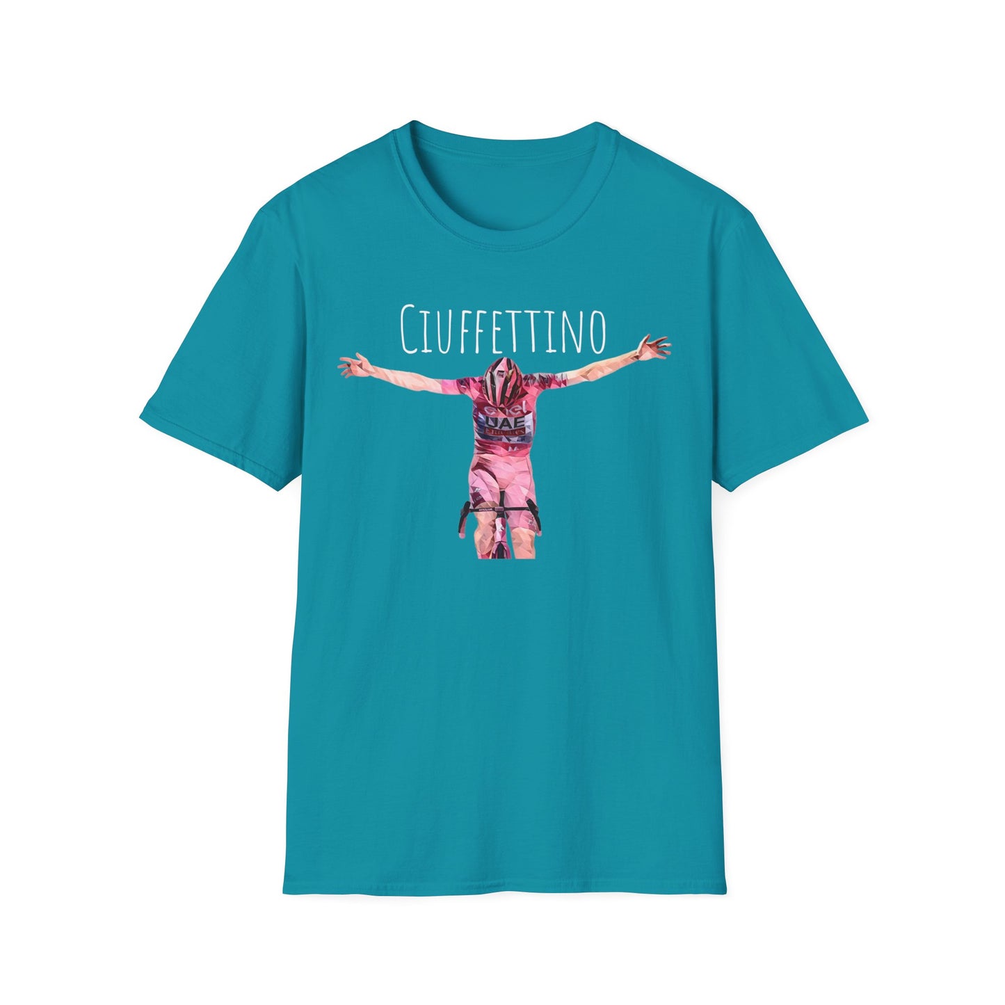 T-shirt Ciuffettino - Omaggio a Pogacar al giro d'Italia | T-shirt Ciclismo