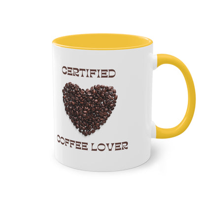 Two-Tone Coffee Lovers Mug