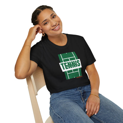 Tennis GRASS court - Unisex T-shirt