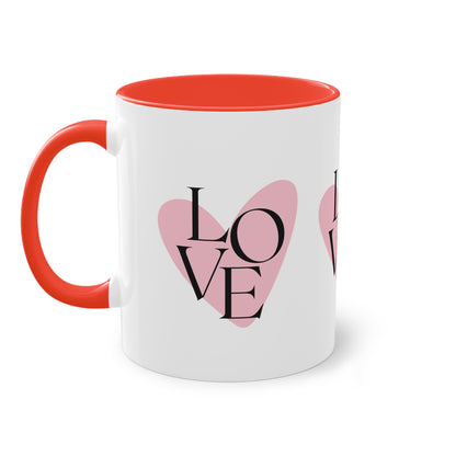 Two-tone Love Mug