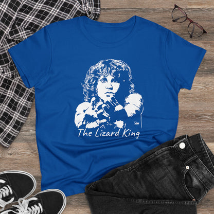 The Lizard King- Jim Morrison - Women art t-shirt