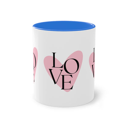 Two-tone Love Mug