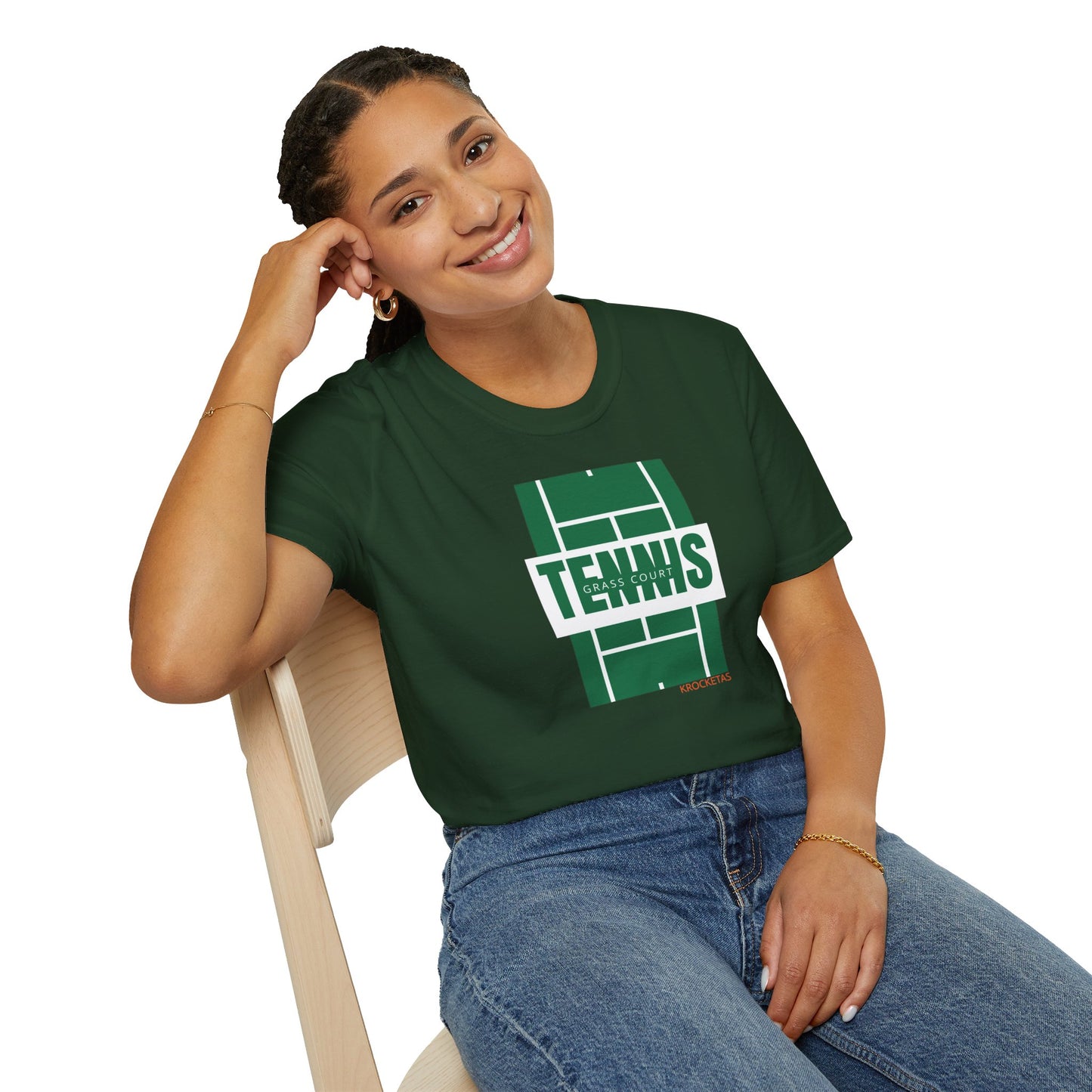 Tennis GRASS court - Unisex T-shirt