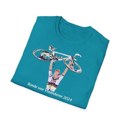 Mathieu van der Poel  - giro delle Fiandre - vincitore Unisex T-Shirt - Cycling Victory Tribute