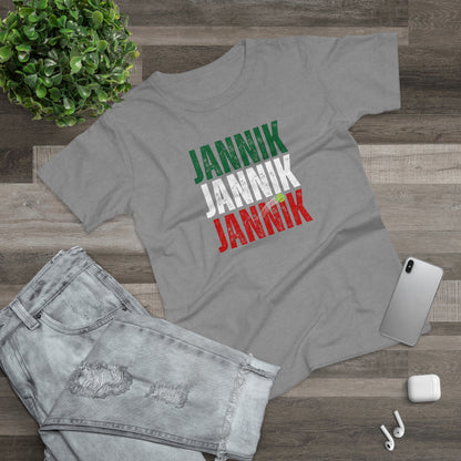 Donna - Jannik Tricolore - T-shirt omaggio a Jannik Sinner