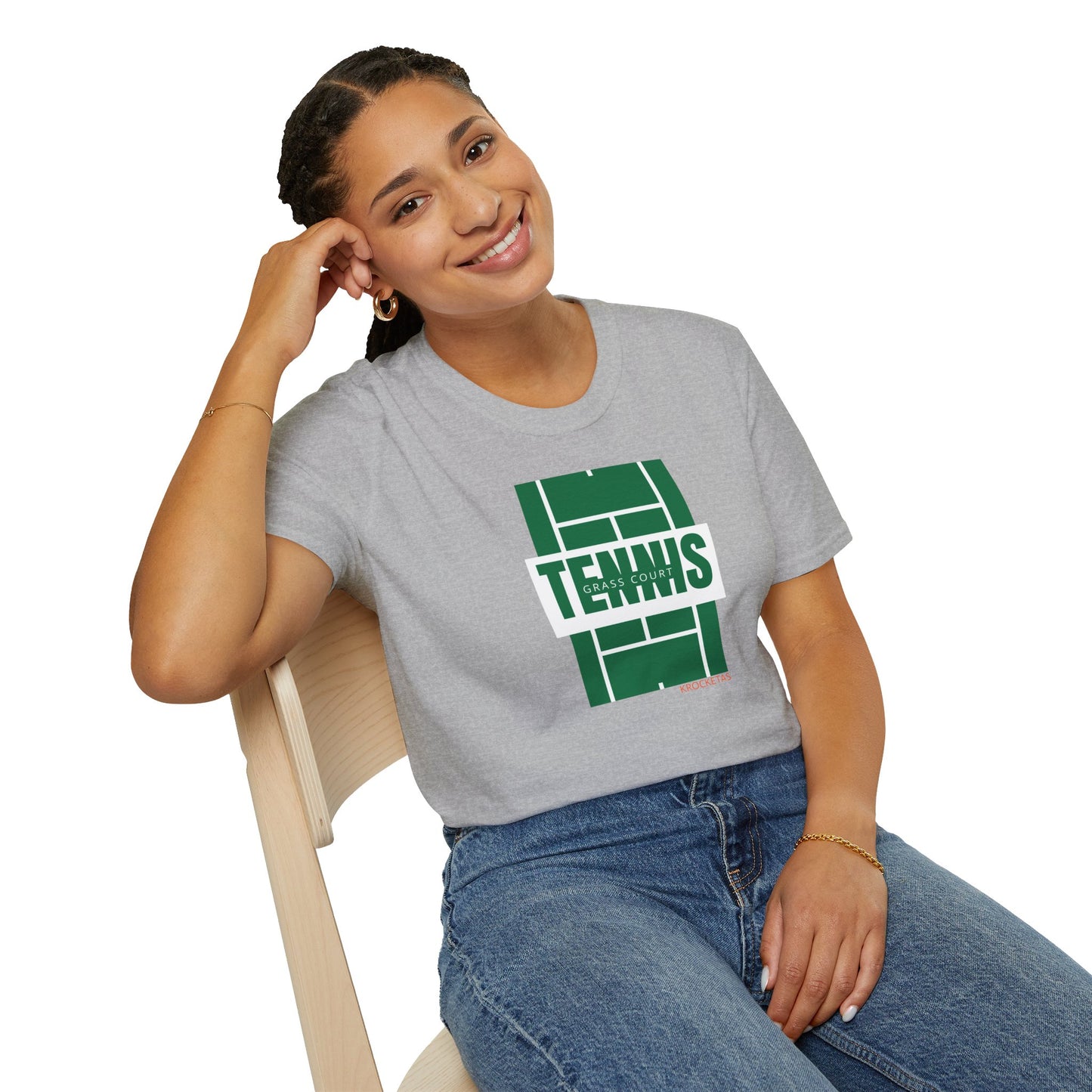 Tennis GRASS court - Unisex T-shirt