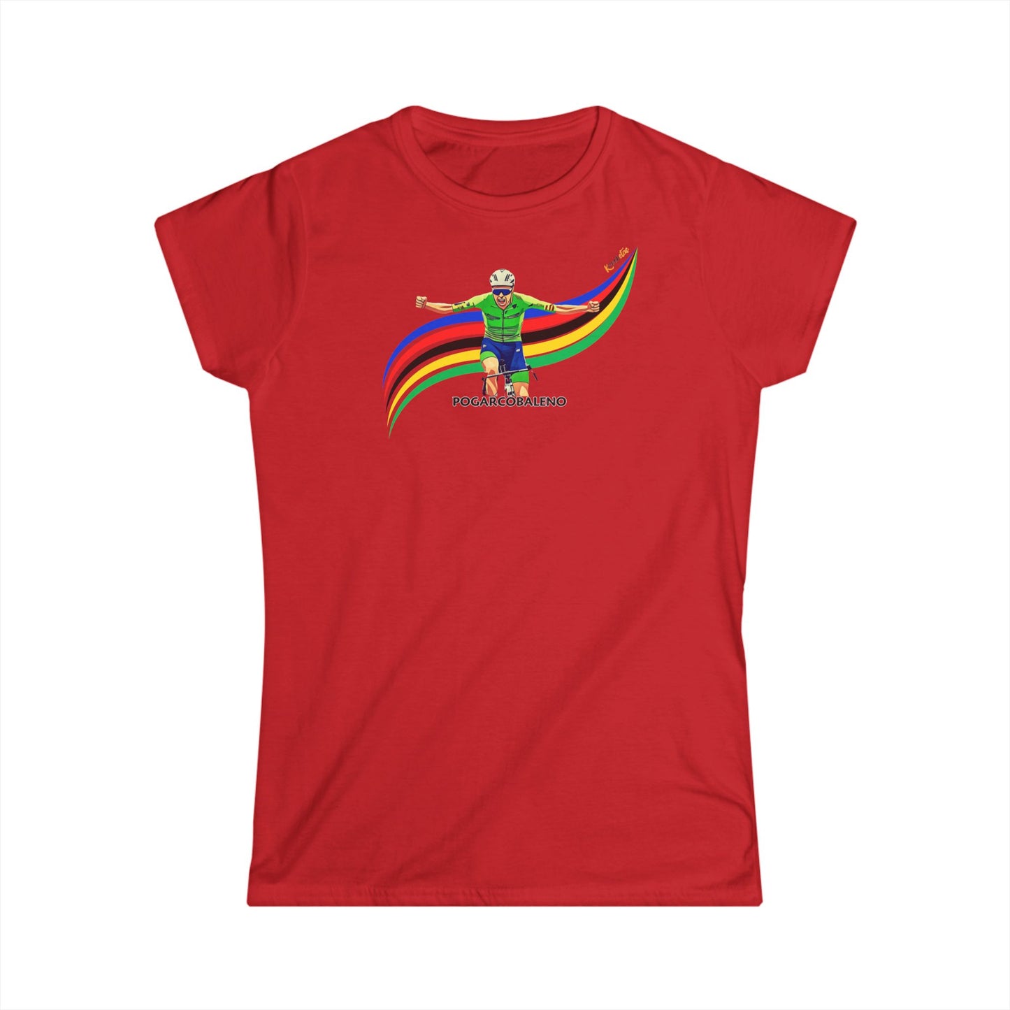 Pogarcobaleno tribute to the victory of the 2024 world cup - Women's T-shirt