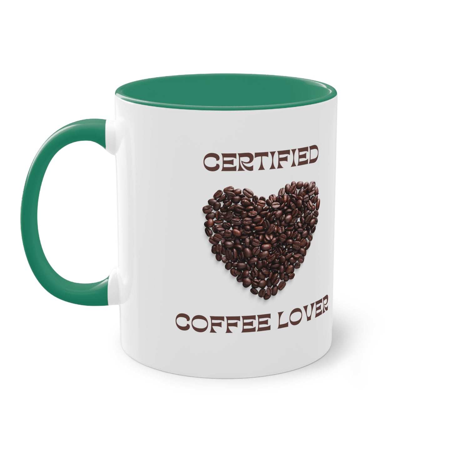 Two-Tone Coffee Lovers Mug