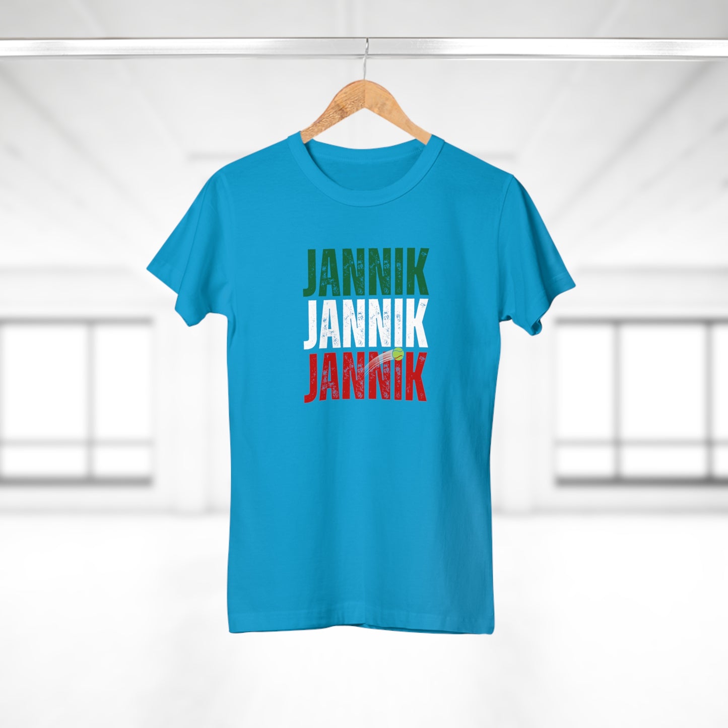 Donna - Jannik Tricolore - T-shirt omaggio a Jannik Sinner