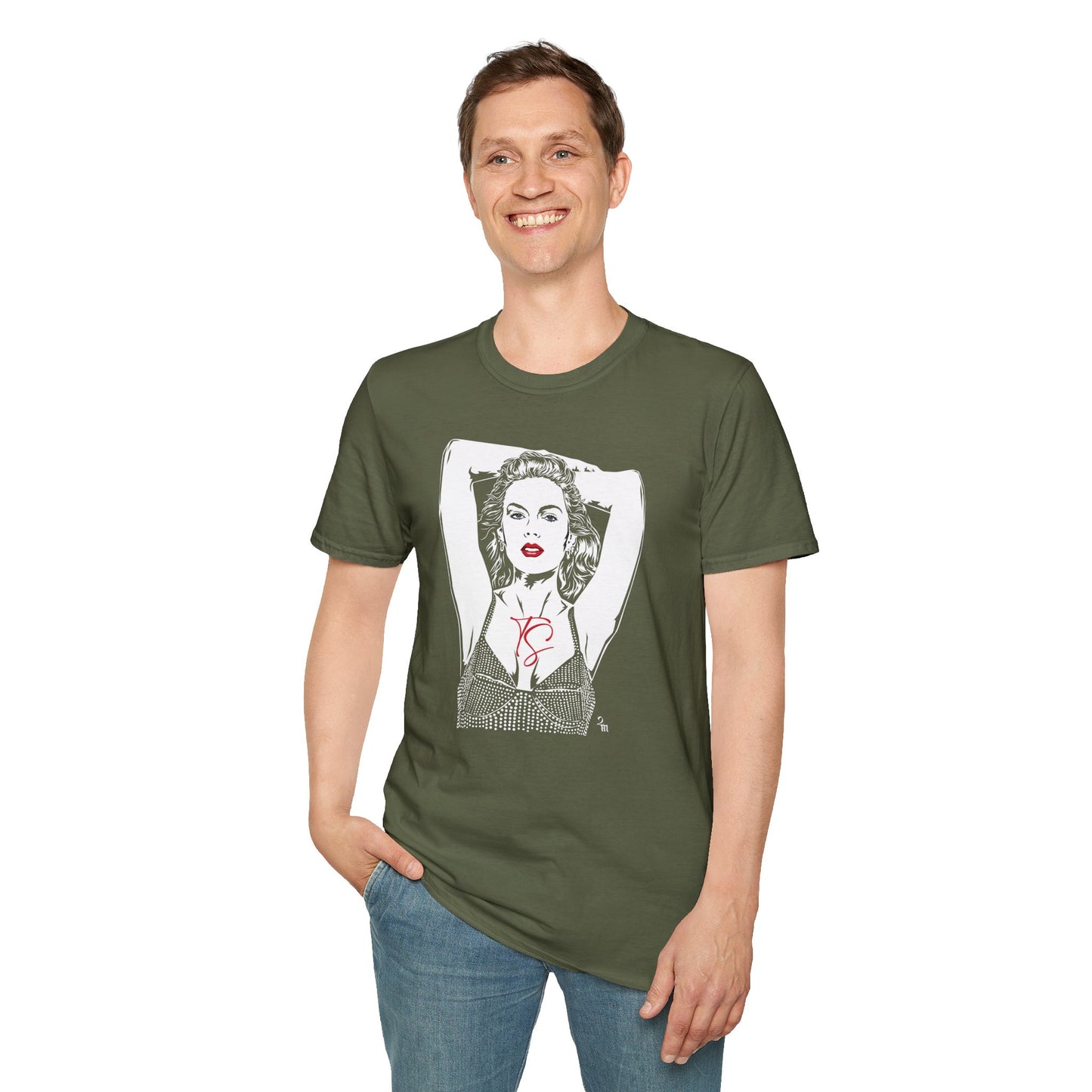 Taylor Swift T-shirt da Donna con Disegno di TS realizzato da 2M