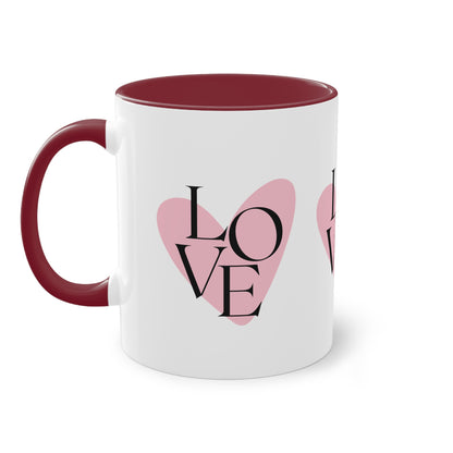 Two-tone Love Mug