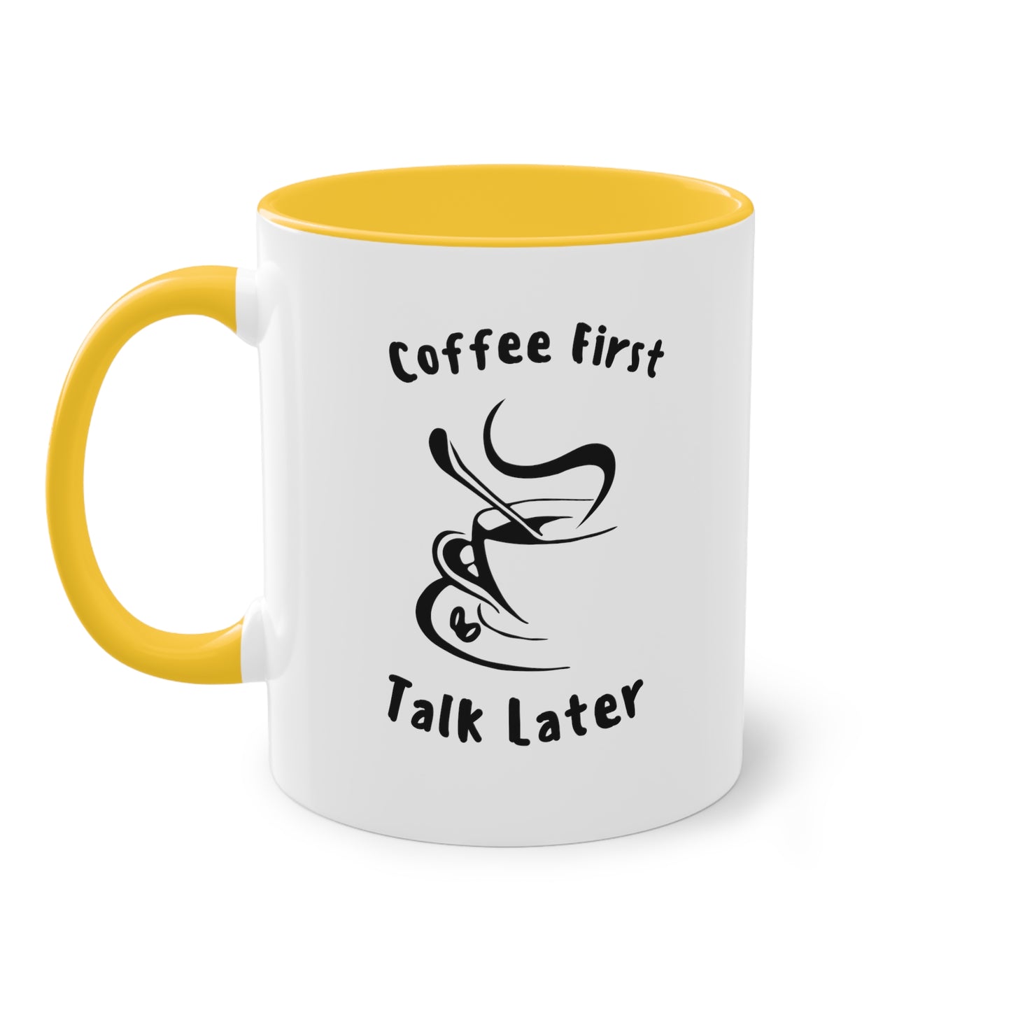 Two-Tone Coffee first Mug, 11oz