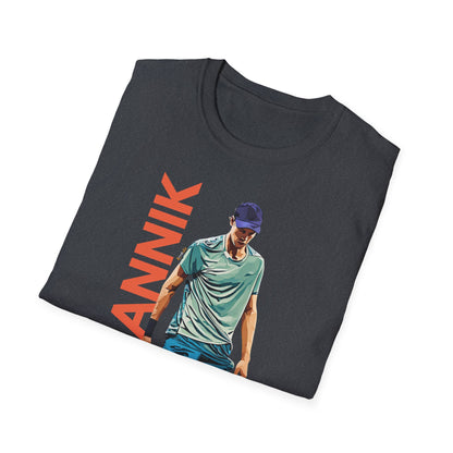 Jannik Sinner freeze celebration Unisex T-Shirt