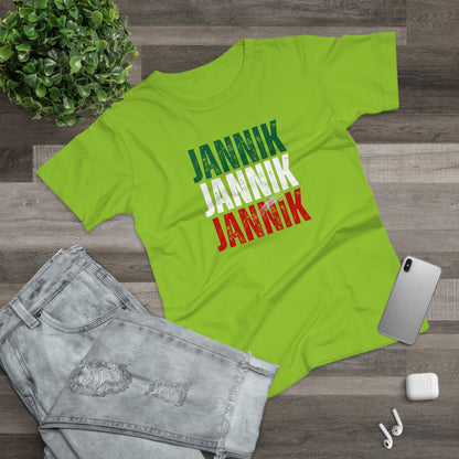 Donna - Jannik Tricolore - T-shirt omaggio a Jannik Sinner