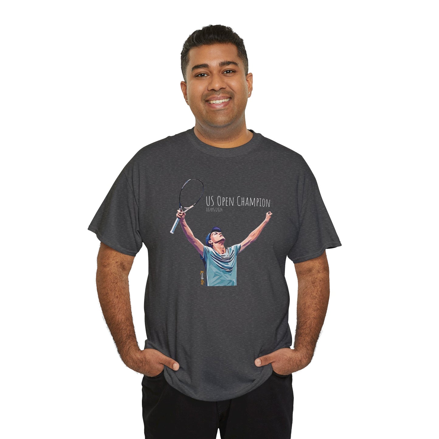 Jannik Sinner US Open Champion - T- shirt