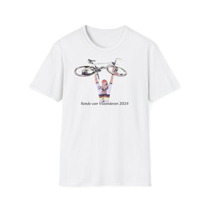 Mathieu van der Poel  - giro delle Fiandre - vincitore Unisex T-Shirt - Cycling Victory Tribute