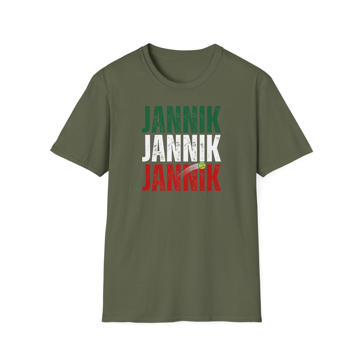 Jannik Tricolore - T-shirt Omaggio a Sinner