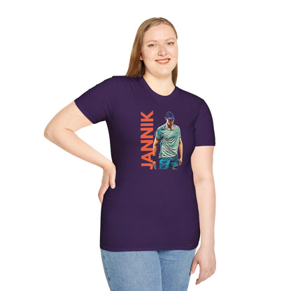 Jannik Sinner freeze celebration Unisex T-Shirt