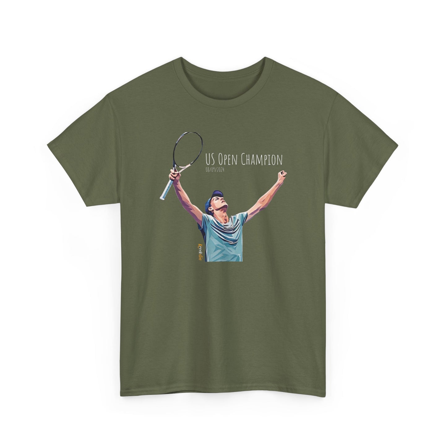 Jannik Sinner US Open Champion - T- shirt