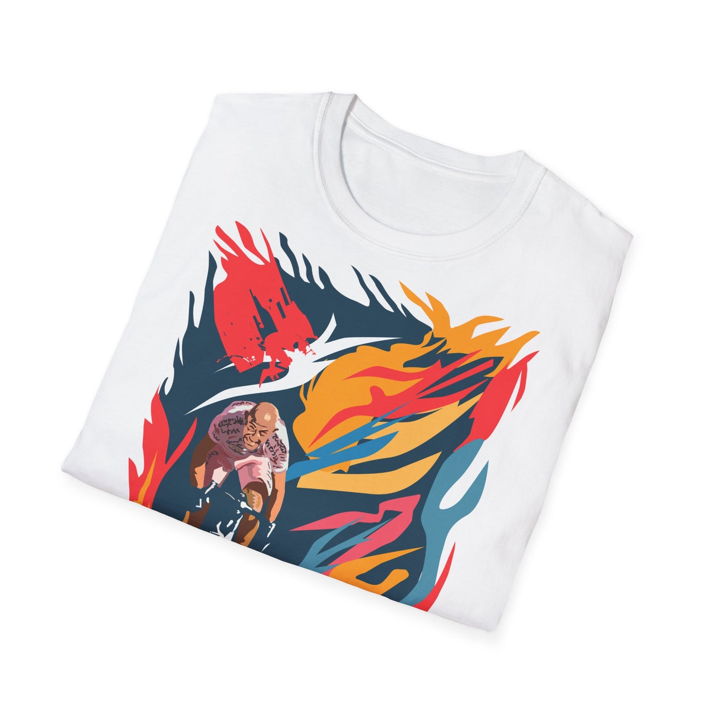 Marco Pantani legend Tshirt - design unico realizzato dall' artista 2M - Cycling Tribute