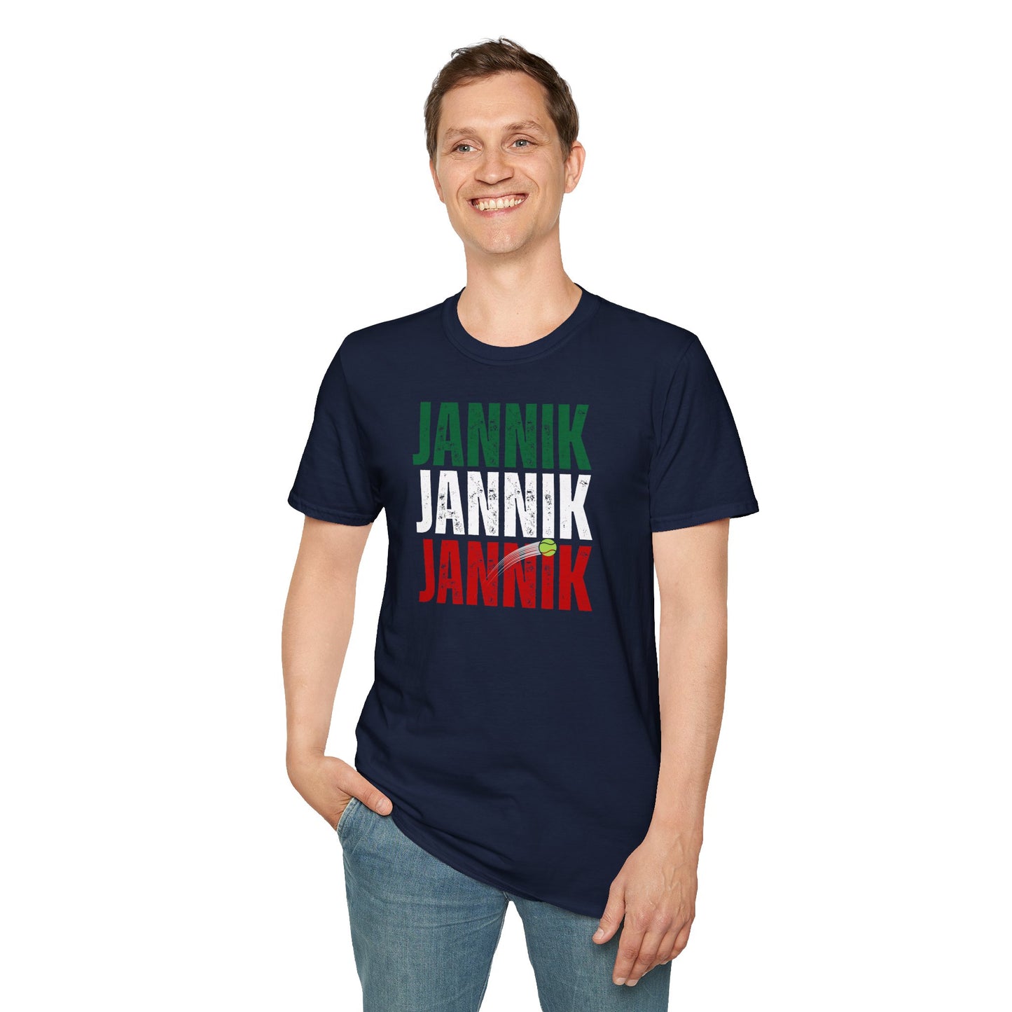 Jannik Tricolore - T-shirt Omaggio a Sinner