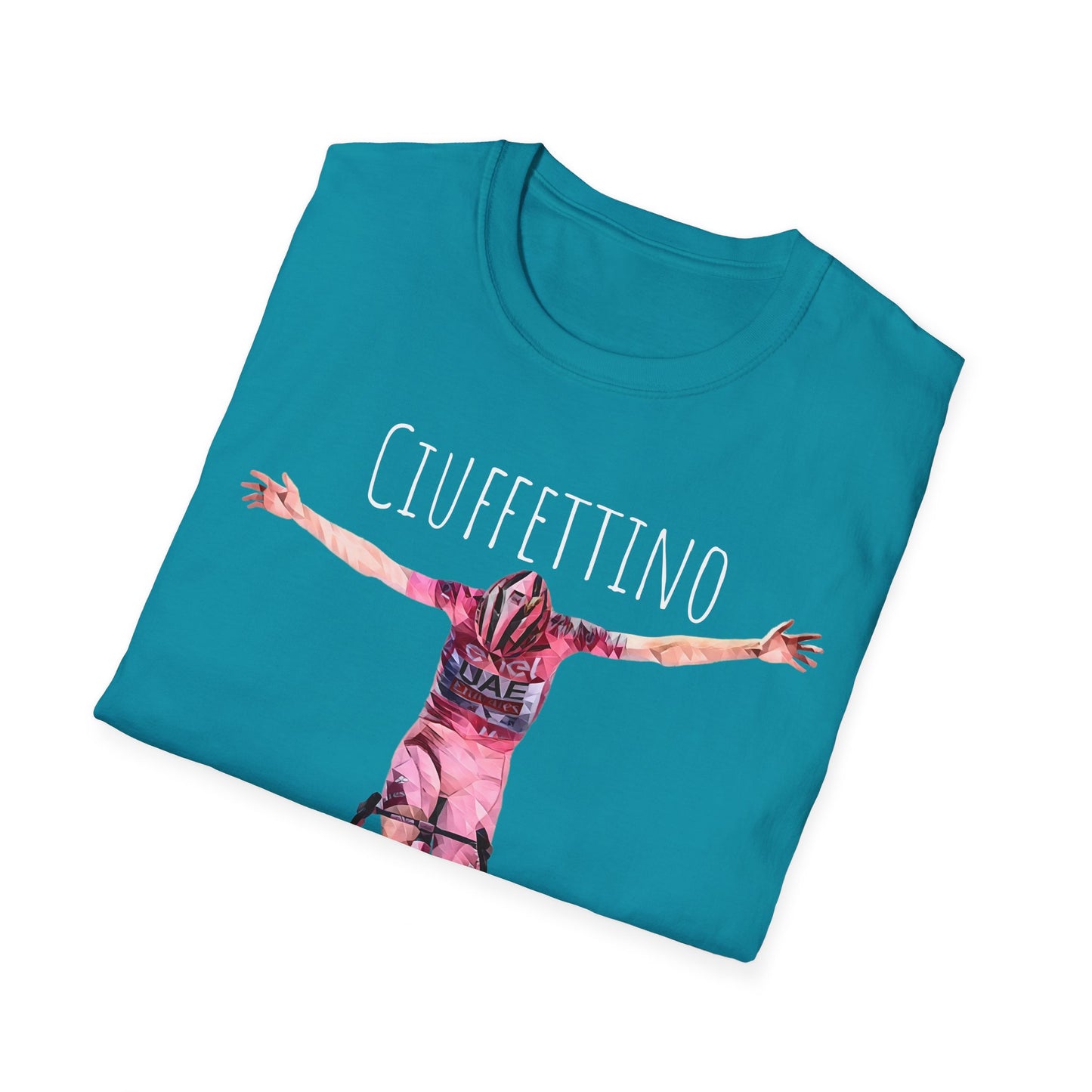 T-shirt Ciuffettino - Omaggio a Pogacar al giro d'Italia | T-shirt Ciclismo