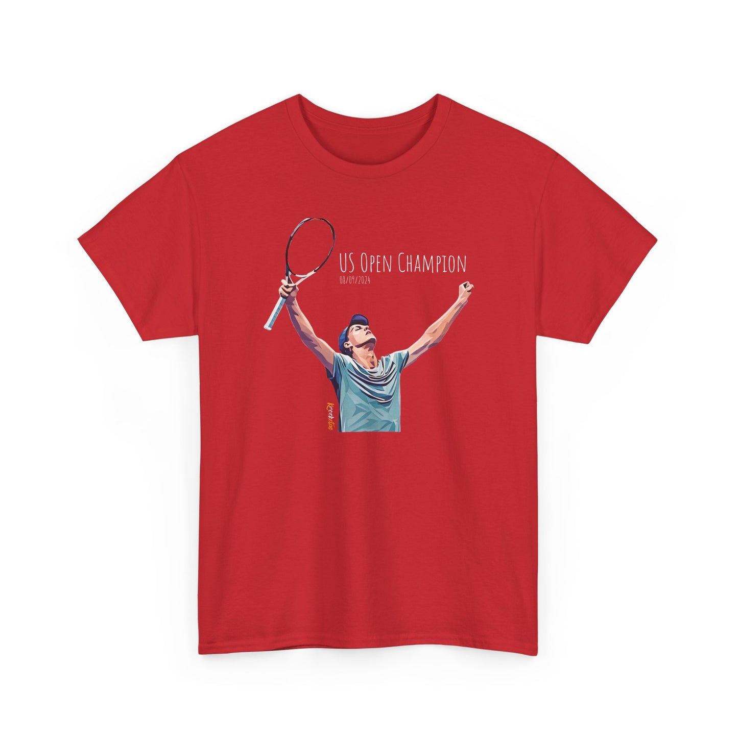 Jannik Sinner US Open Champion - T- shirt