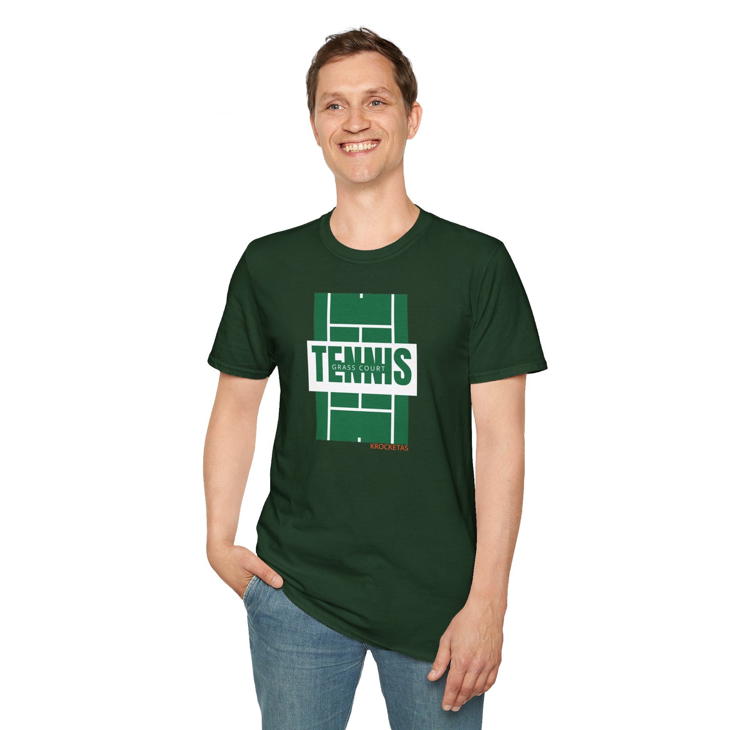 Tennis GRASS court - Unisex T-shirt