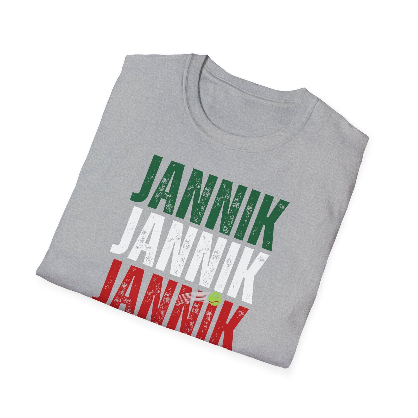 Jannik Tricolore - T-shirt Omaggio a Sinner