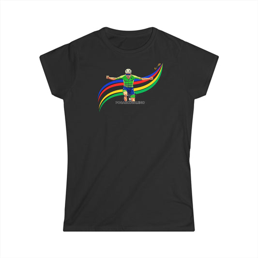 Pogarcobaleno omaggio alla vittoria del mondiale 2024 - T-shirt donna