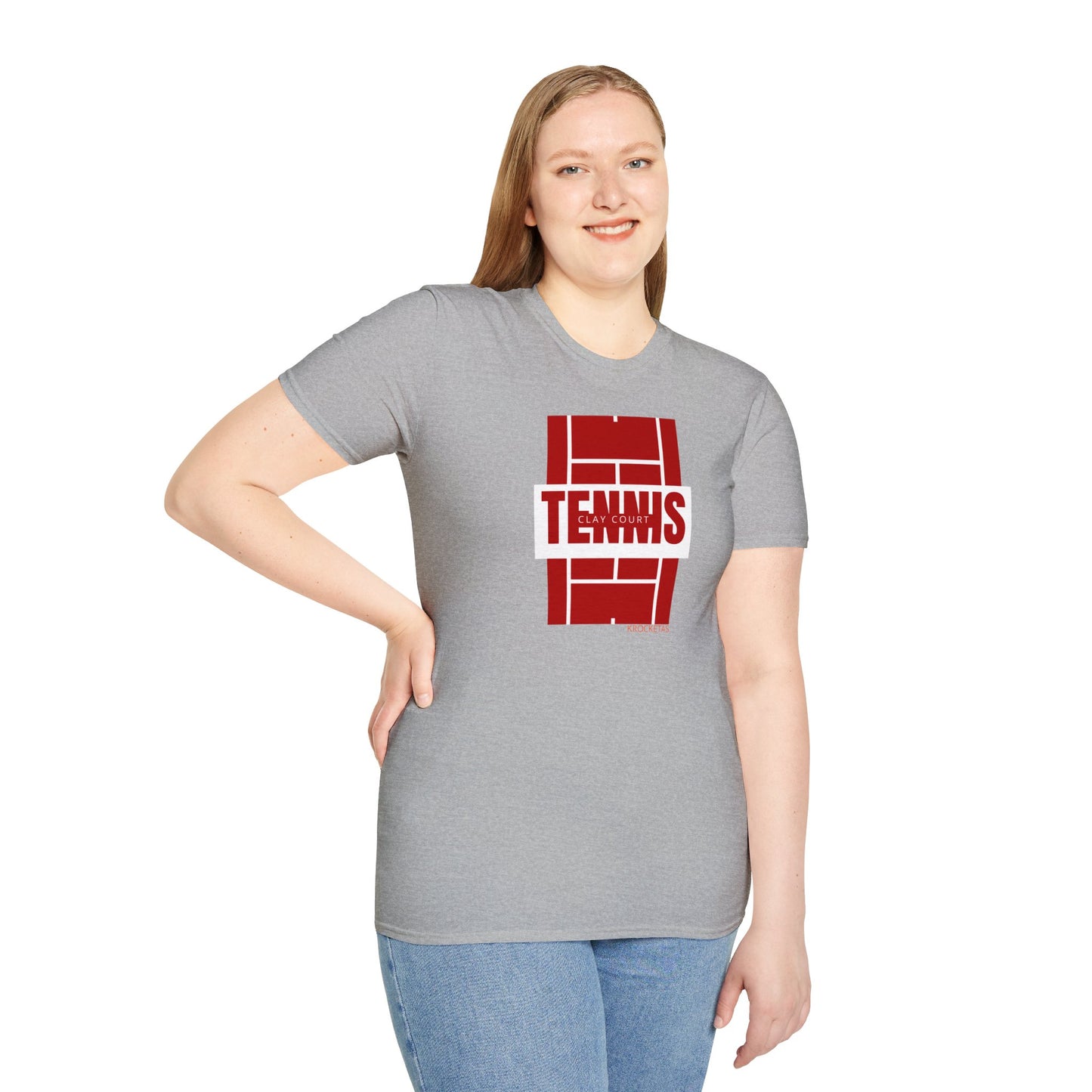 Tennis CLAY court - Unisex T-shirt