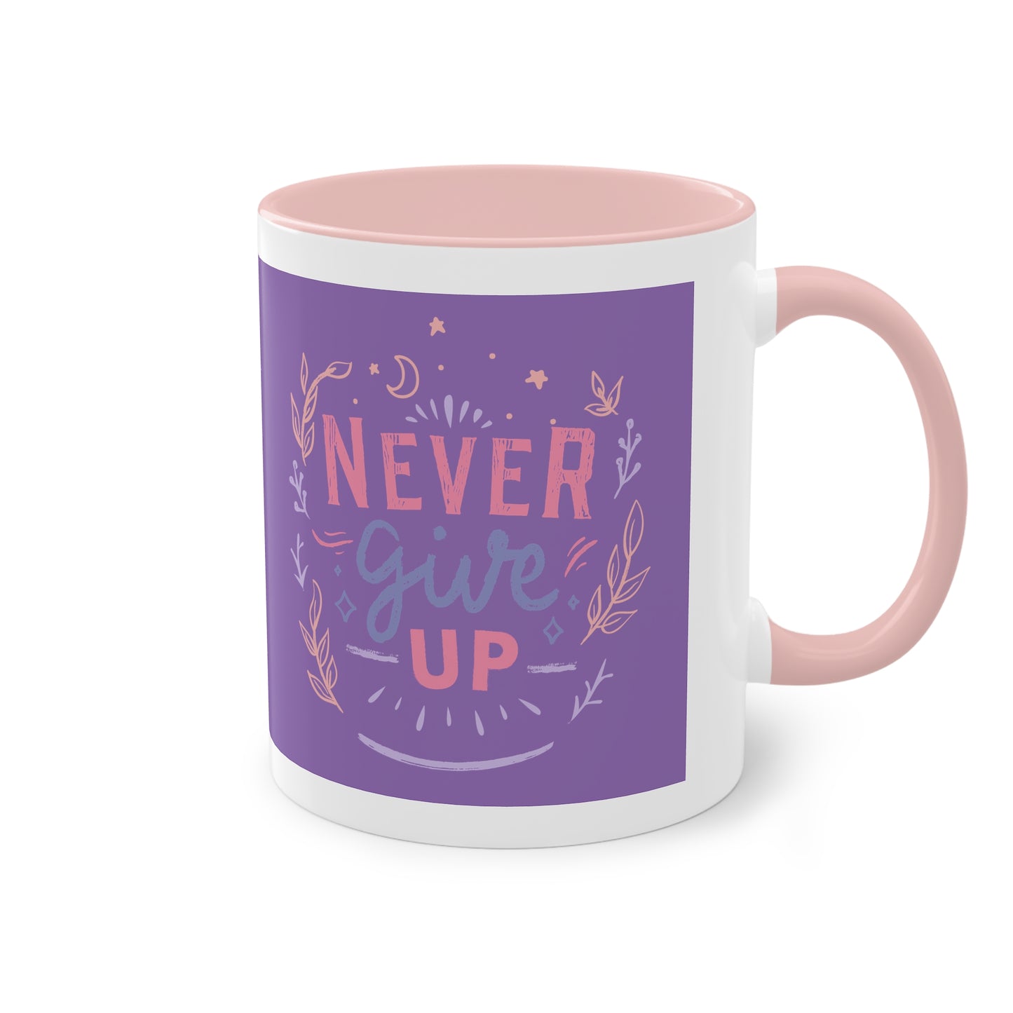 Never Give Up Mug