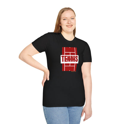 Tennis CLAY court - Unisex T-shirt