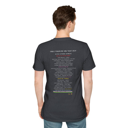 Tadej Pogacar in Tour 2024 - Unisex Softstyle T-Shirt