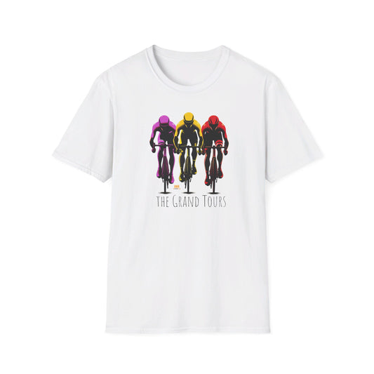 The Grand Tours Unisex Softstyle T-Shirt - Giro, Tour and Vuelta