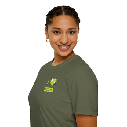 I Love Tennis - Unisex T-shirt