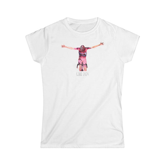 La leggenda del ciclismo Tadej Pogacar   al Giro d'Italia - Woman midweight t-shirt