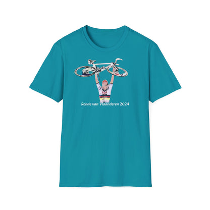 Mathieu van der Poel  - giro delle Fiandre - vincitore Unisex T-Shirt - Cycling Victory Tribute