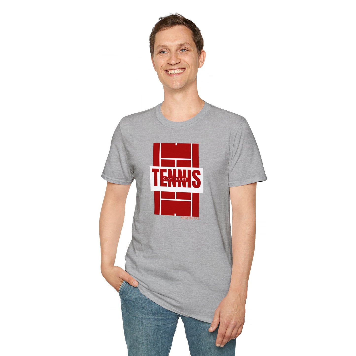 Tennis CLAY court - Unisex T-shirt