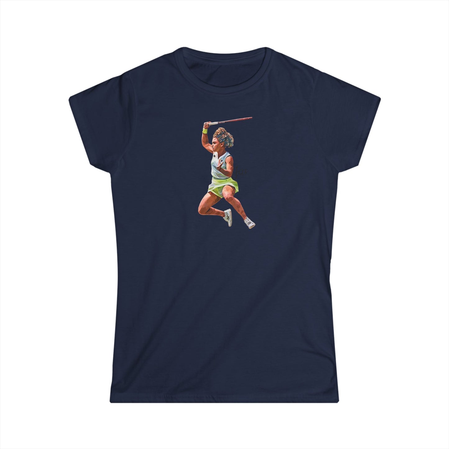 Jasmine Paolini "JAS" Donna - T-shirt per Fan di Tennis - Abbigliamento Sportivo Femminile