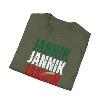 Jannik Tricolore - T-shirt Omaggio a Sinner