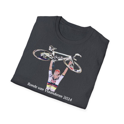 Mathieu van der Poel  - giro delle Fiandre - vincitore Unisex T-Shirt - Cycling Victory Tribute