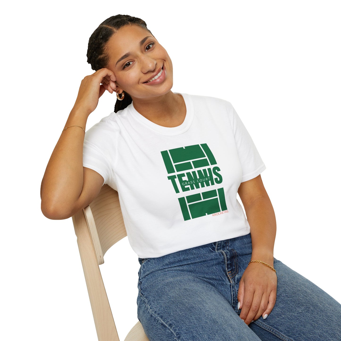 Tennis GRASS court - Unisex T-shirt