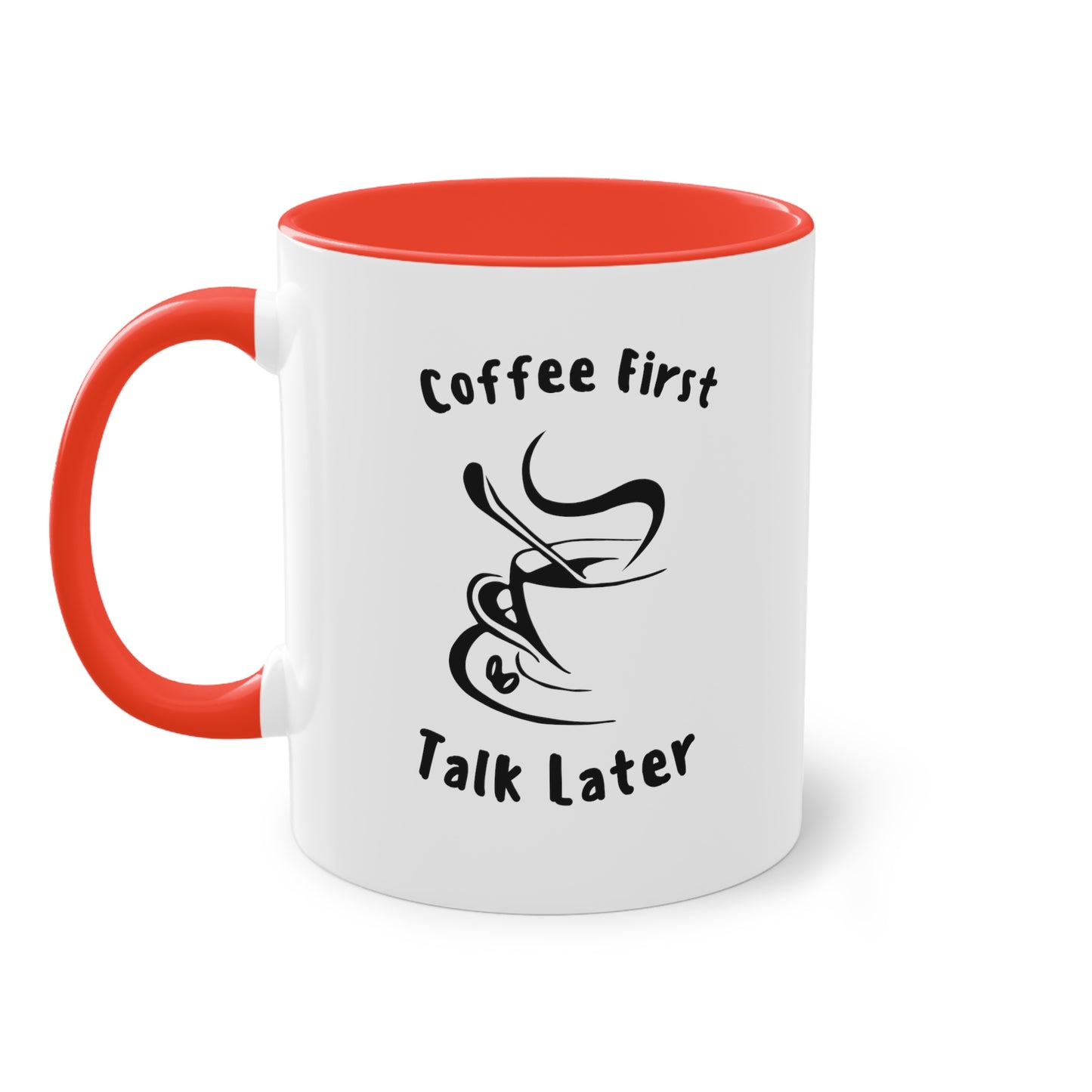 Two-Tone Coffee first Mug, 11oz