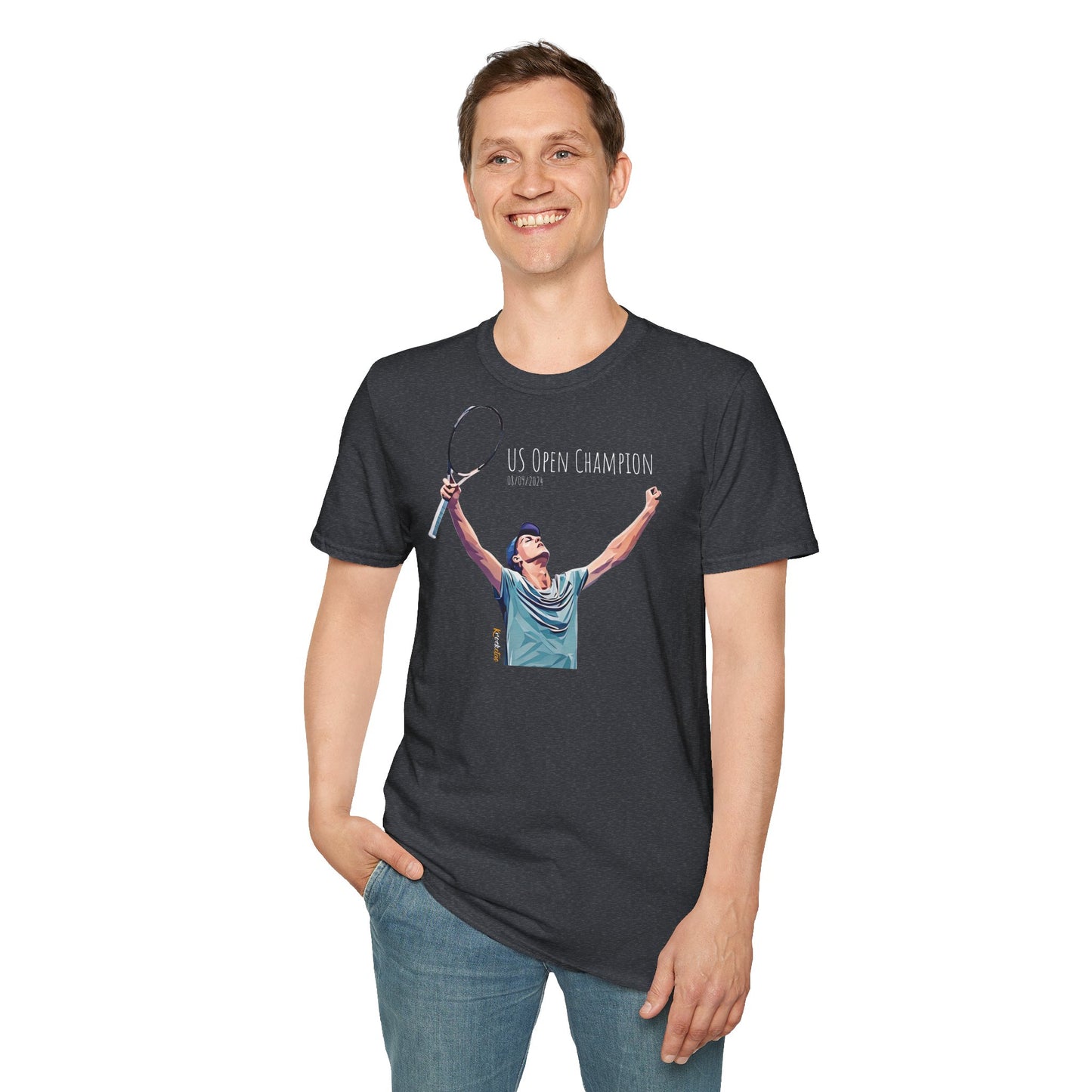 Jannik Sinner US Open Champion - T- shirt