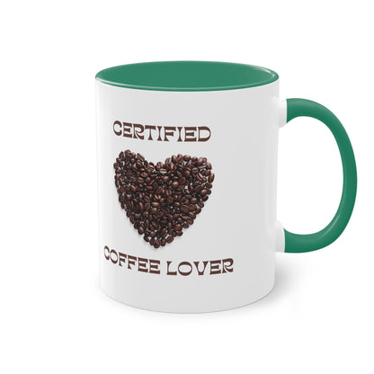 Two-Tone Coffee Lovers Mug