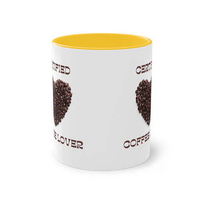 Two-Tone Coffee Lovers Mug