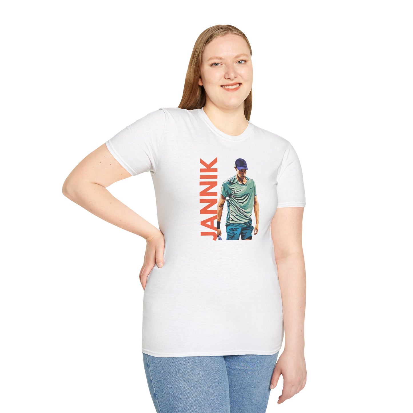 Jannik Sinner freeze celebration Unisex T-Shirt