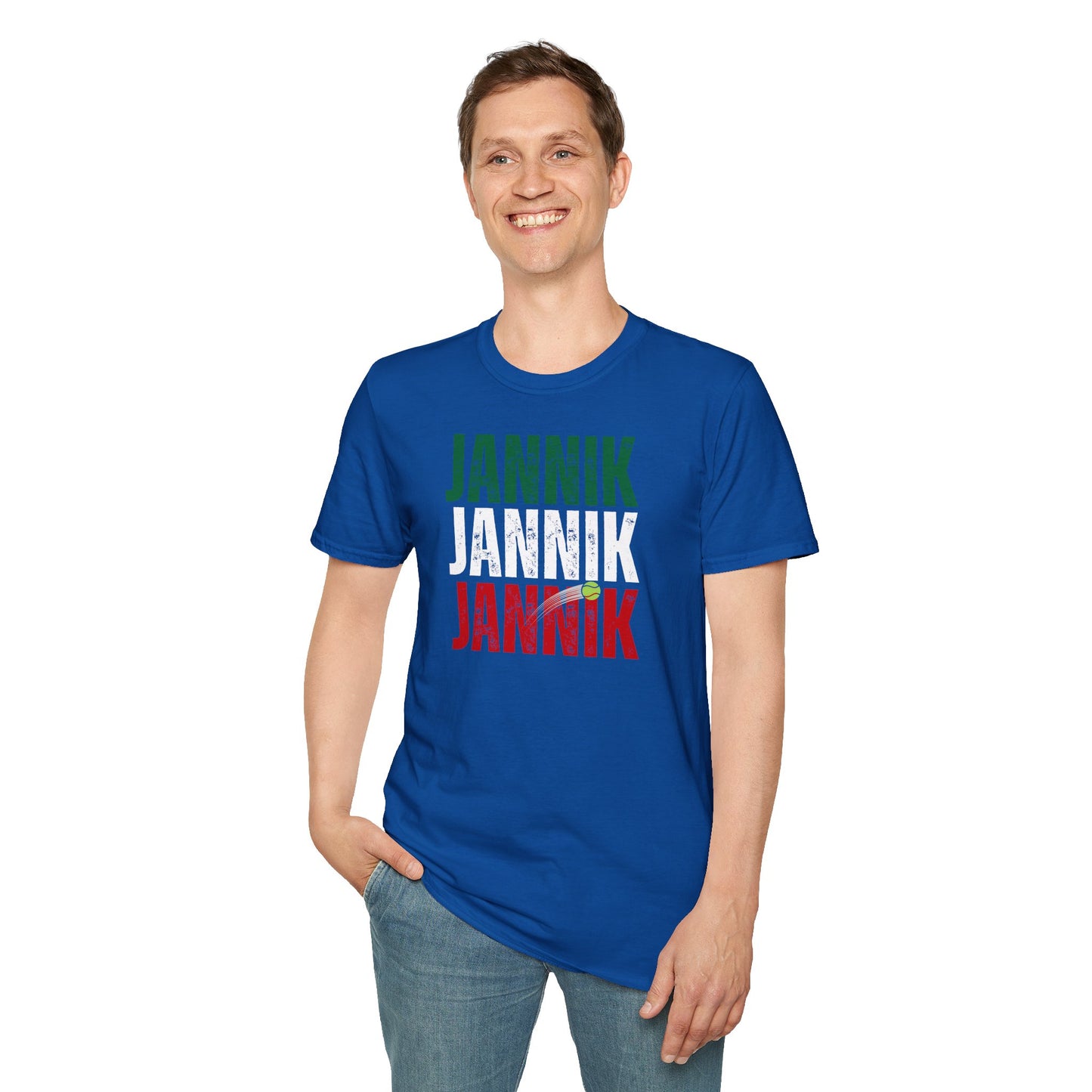 Jannik Tricolore - T-shirt Omaggio a Sinner